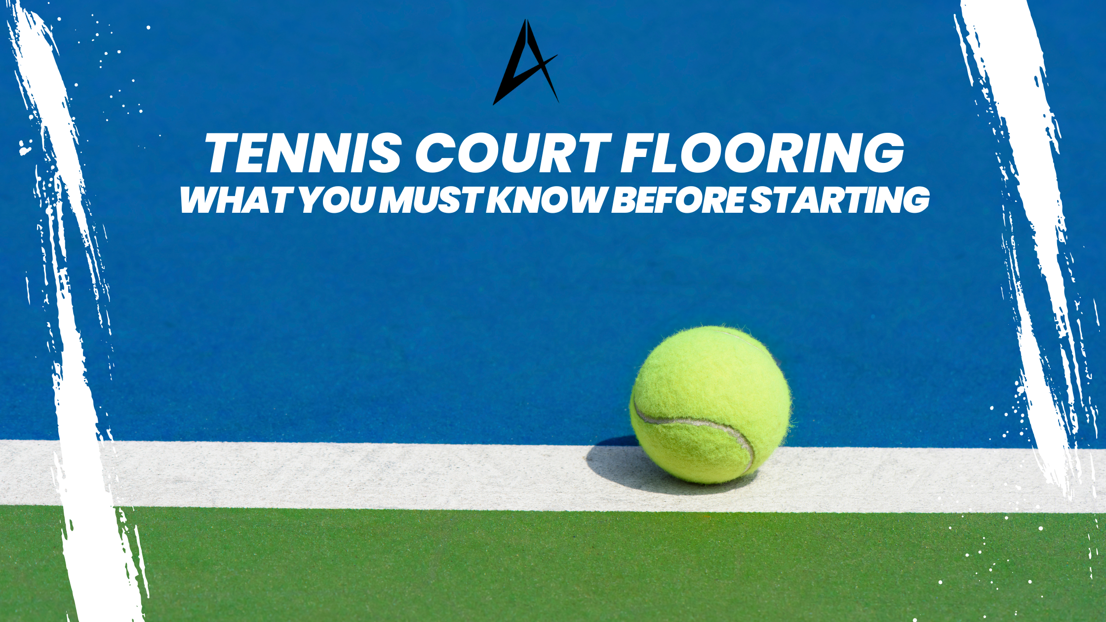 tennis court banner