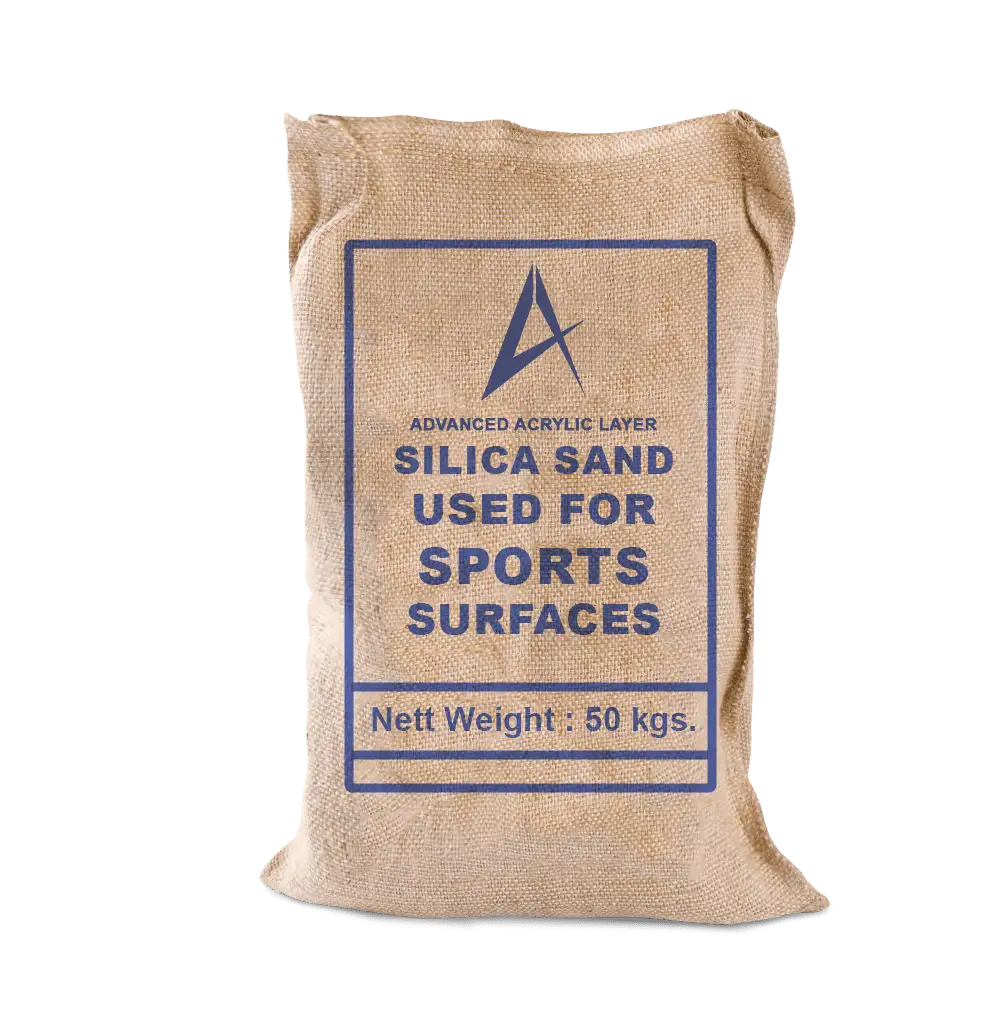 silica sand