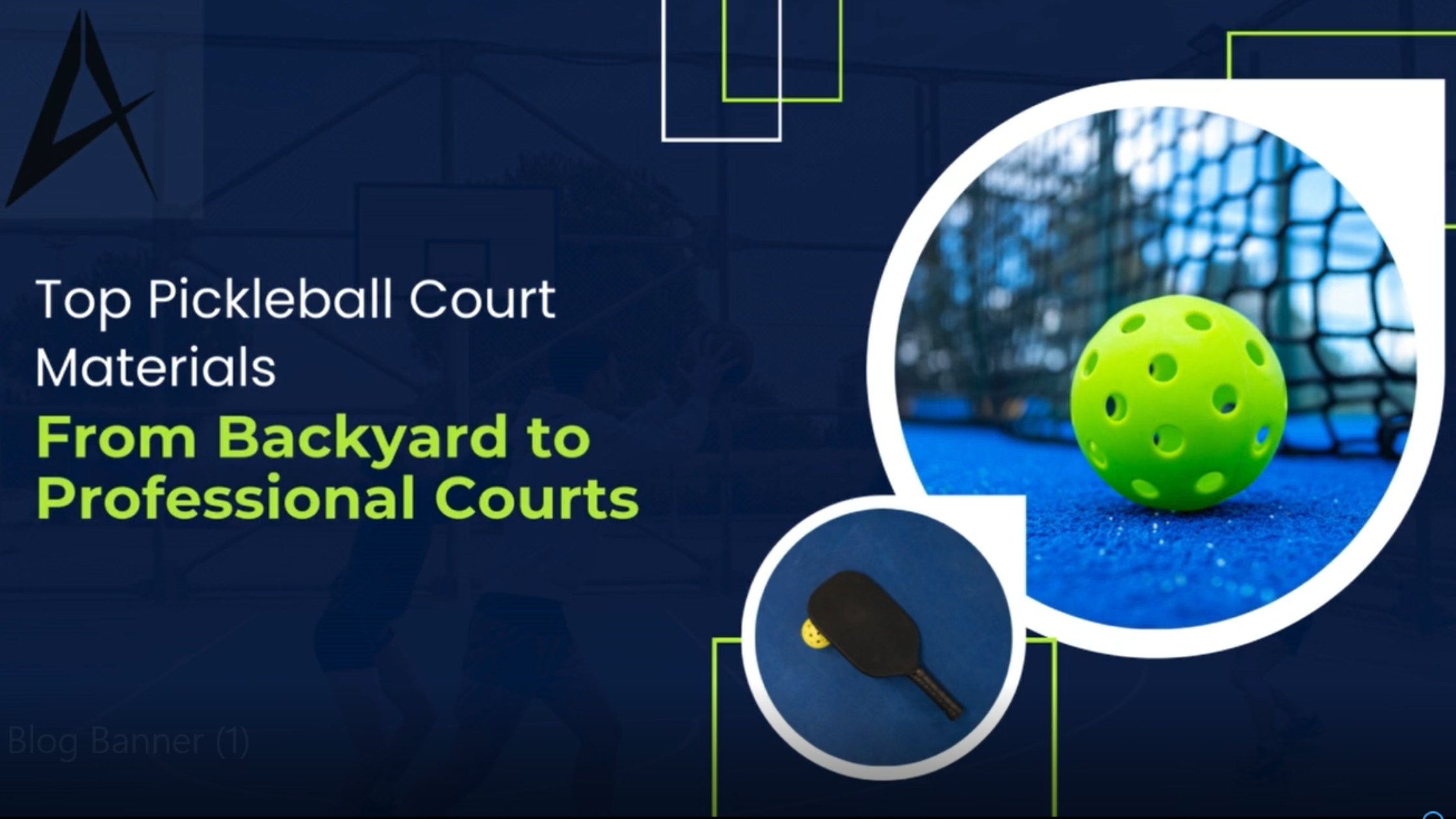 Pickleball Court Materials