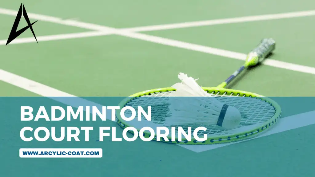 Badminton Court Flooring With Premium Synthetic Material