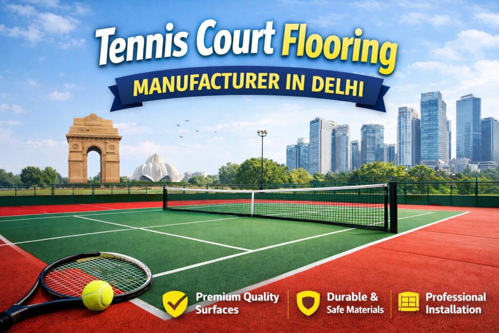 Tennis Court Flooring Manufacturer in Delhi