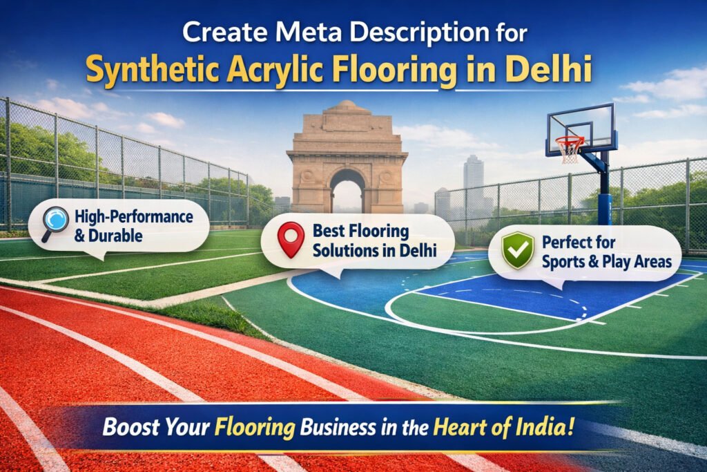 Synthetic Acrylic Flooring in Delhi: The Complete Guide