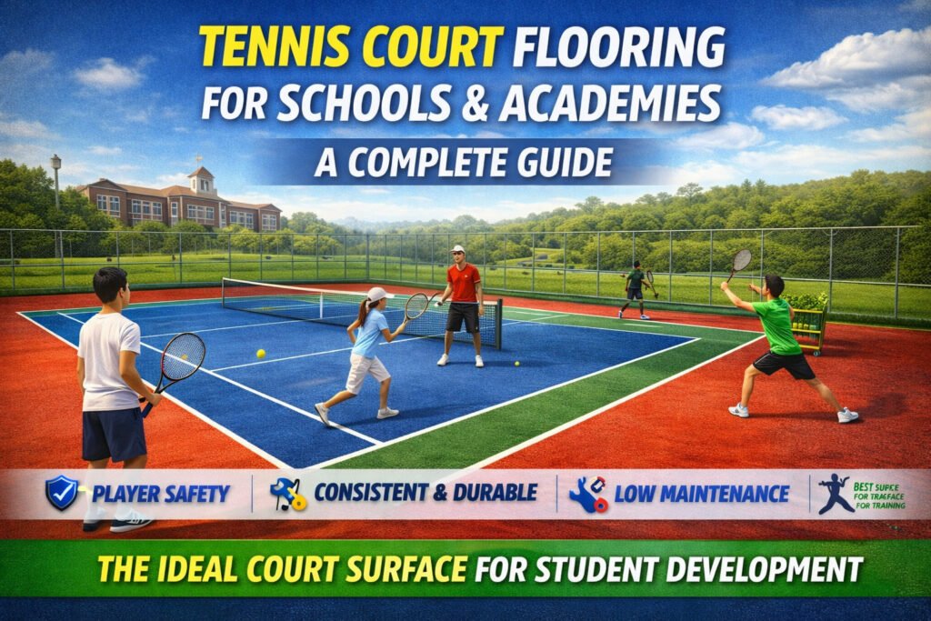 Tennis Court Flooring Cost in India